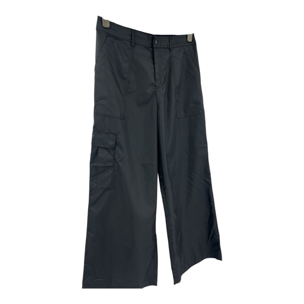 Fabletics Ripstop Cargo Wide Leg lightweight Blac… - image 8